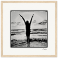 Circle of Life Framed print 30x30 cm / 12x12″ Wood frame 26