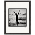 Circle of Life Framed print 30x40 cm / 12x16″ Black frame 31