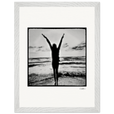 Circle of Life Framed print 30x40 cm / 12x16″ White frame 15