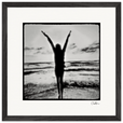Circle of Life Framed print 40x40 cm / 16x16″ Black frame 37