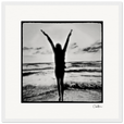 Circle of Life Framed print 40x40 cm / 16x16″ White frame 13