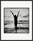 Circle of Life Framed print 40x50 cm / 16x20″ Black frame 48