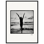 Circle of Life Framed print 45x60 cm / 18x24″ Black frame 42