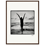 Circle of Life Framed print 45x60 cm / 18x24″ Dark wood frame 30