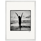 Circle of Life Framed print 45x60 cm / 18x24″ White frame 13