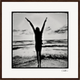 Circle of Life Framed print 50x50 cm / 20x20″ Dark wood frame 38