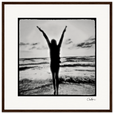 Circle of Life Framed print 50x50 cm / 20x20″ Dark wood frame 38