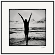 Circle of Life Framed print 70x70 cm / 28x28″ Black frame 46