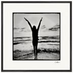 Circle of Life Framed print 70x70 cm / 28x28″ Black frame 38