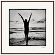 Circle of Life Framed print 70x70 cm / 28x28″ Dark wood frame 28