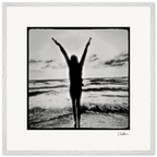 Circle of Life Framed print 70x70 cm / 28x28″ White frame 9