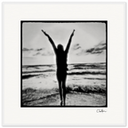 Circle of Life Framed print 70x70 cm / 28x28″ White frame 7