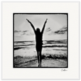 Circle of Life Framed print 70x70 cm / 28x28″ White frame 7
