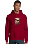 Compassion - "Cosmic Reflections" Hoodie Burgundy XS 21