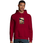 Compassion - "Cosmic Reflections" Hoodie Burgundy XS 3