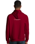 Compassion - "Cosmic Reflections" Hoodie Burgundy XS 22