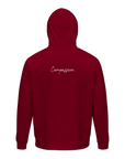 Compassion - "Cosmic Reflections" Hoodie Burgundy XS 20