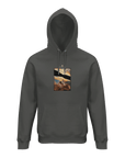 Compassion - "Cosmic Reflections" Hoodie charcoal melange XS 29