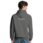 Compassion - "Cosmic Reflections" Hoodie charcoal melange XS 4