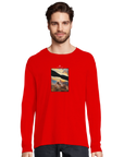 Compassion - "Cosmic Reflections" Long sleeve Bright Red XS 14