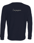 Compassion - "Cosmic Reflections" Long sleeve French Navy XS 25