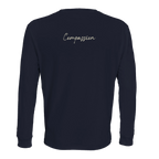 Compassion - "Cosmic Reflections" Long sleeve French Navy XS 2