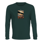 Compassion - "Cosmic Reflections" Long sleeve green empire XS 1