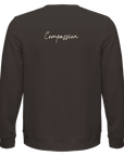Compassion - "Cosmic Reflections" Sweatshirt deep charcoal grey XS 2