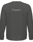 Compassion - "Cosmic Reflections" Sweatshirt Grey Melange XS 17