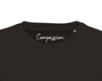 Compassion - "The Space We Share" T-shirt Deep Black 2
