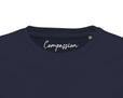 Compassion - "The Space We Share" T-shirt French Navy 2