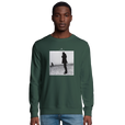 Compassion - "The Space We Share" Sweatshirt Bottle Green 3