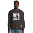 Compassion - "The Space We Share" Sweatshirt deep charcoal grey 3