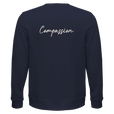 Compassion - "The Space We Share" Sweatshirt French Navy 2