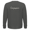 Compassion - "The Space We Share" Sweatshirt Grey Melange 2