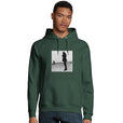 Compassion - "The Space We Share" Hoodie Bottle Green 3
