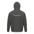 Compassion - "The Space We Share" Hoodie charcoal melange 2