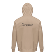 Compassion - "The Space We Share" Hoodie Khaki 2