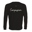 Compassion - "The Space We Share" Long sleeve Deep Black 2