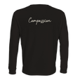 Compassion - "The Space We Share" Long sleeve Deep Black 2
