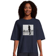 Compassion - "The Space We Share" T-shirt French Navy 4