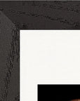 Have a Looksie Framed print 13x18 cm / 5x7″ Black frame corner detail