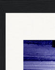 The Unwritten Path Framed print 13x18 cm / 5x7″ Black frame corner detail
