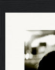 Cuba Girl Framed print 13x18 cm / 5x7″ Black frame corner detail