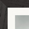 Everyday Hero Framed print 13x18 cm / 5x7″ Black frame corner detail