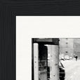 Old Star Framed print 13x18 cm / 5x7″ Black frame corner detail