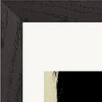 Shadow of Self Framed print 13x18 cm / 5x7″ Black frame corner detail