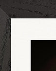 A Dreamer’s Strength Framed print 13x18 cm / 5x7″ Black frame corner detail