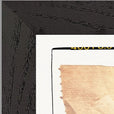Kiss My Ass Framed print 13x18 cm / 5x7″ Black frame corner detail