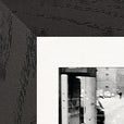 Old Star Framed print 13x18 cm / 5x7″ Black frame corner detail